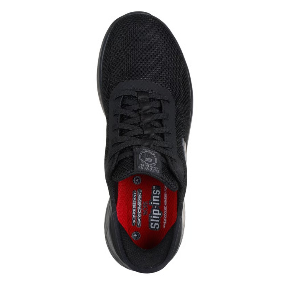 รองเท้าเซฟตี้ Skechers 108209 Skech-Lite Pro Slip Resistant Exdown (Work Womens) สีดำ พื้นกันลื่น ระบายอากาศได้ดี ป้องกันอันตรายจากไฟฟ้า