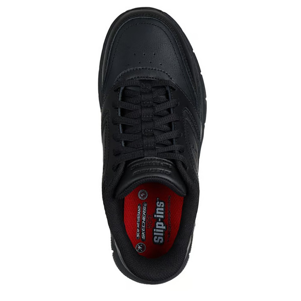 รองเท้าเซฟตี้ Skechers 108234 Nampa Cicaru (Work Womens) สีดำ พื้นกันลื่น ระบายความร้อนด้วยอากาศ Memory Foam ป้องกันอันตรายจากไฟฟ้า