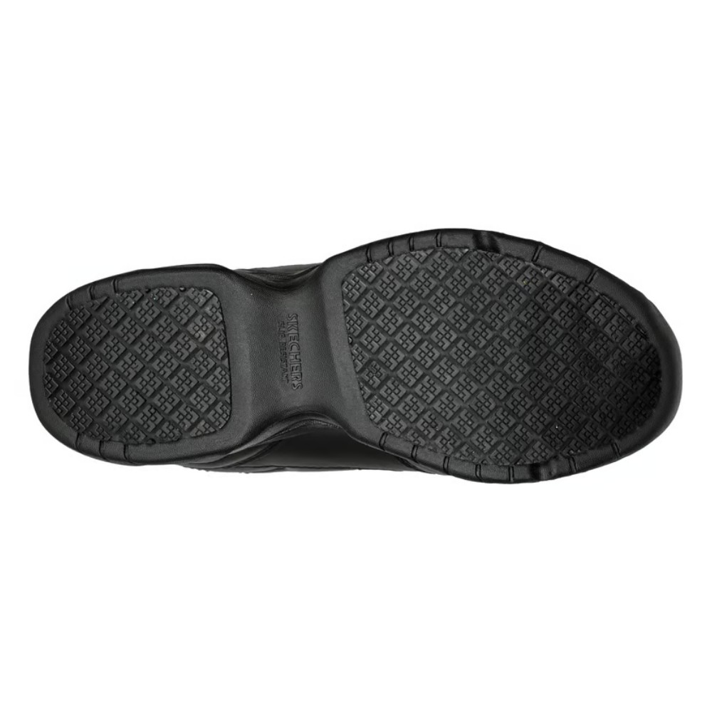 รองเท้าเซฟตี้ Skechers 77200 Dighton Bricelyn (Work Womens) สีดำ พื้นกันลื่น Memory Foam ป้องกันอันตรายจากไฟฟ้า