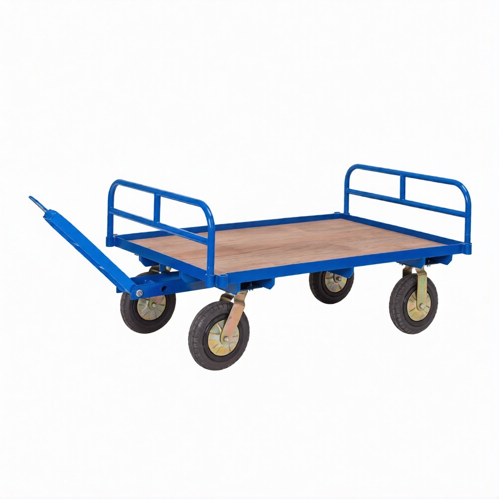 รถพ่วงล้อใหญ่ JUMBO A310300025 รุ่น TRB 1508N แผงกั้นหน้า หลัง ขนาด 1500x800 มม  