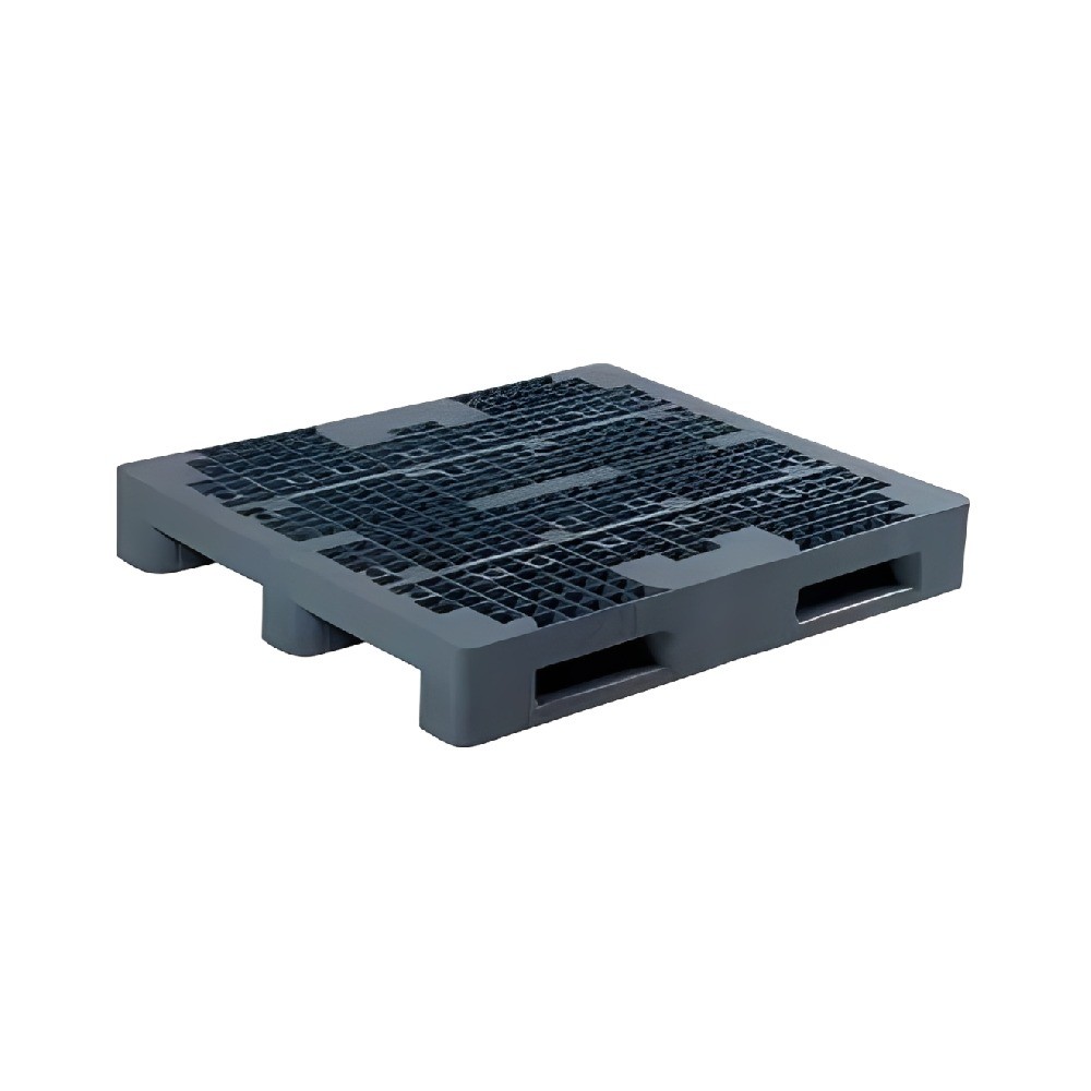 พาเลทพลาสติกหน้าเดียว JBJ C120100002 รุ่น ES1012N สีเทา
