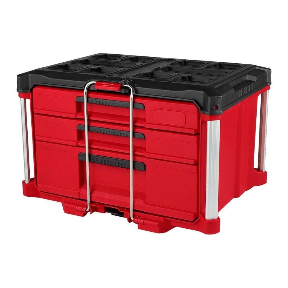 กล่องเครื่องมือ MILWAUKEE 48 22 8447 PACKOUT™ 3 Drawer Tool Box  Multi Depth  3 ลิ้นชัก  เฉพาะกล่อง 