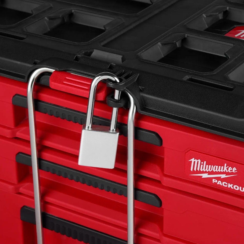 กล่องเครื่องมือ MILWAUKEE 48 22 8447 PACKOUT™ 3 Drawer Tool Box  Multi Depth  3 ลิ้นชัก  เฉพาะกล่อง 