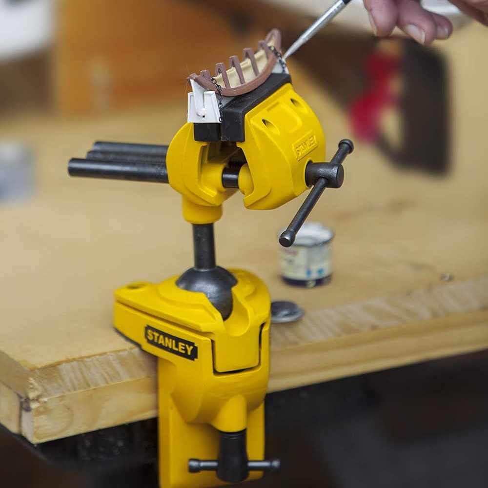 ปากกาจับชิ้นงาน Stanley 1 83 069 Multi Angle Vice ขนาด 3 นิ้ว ปรับมุมได้อิสระ 360 องศา