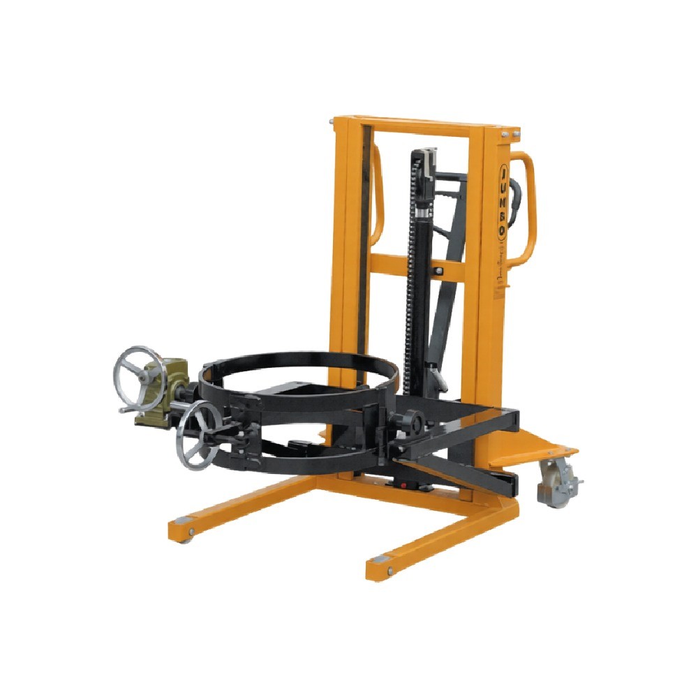 รถยกสูงถังน้ำมัน JUMBO A240200001 DS 0321 แบบจับกลางถัง ขนาด 350 Kg