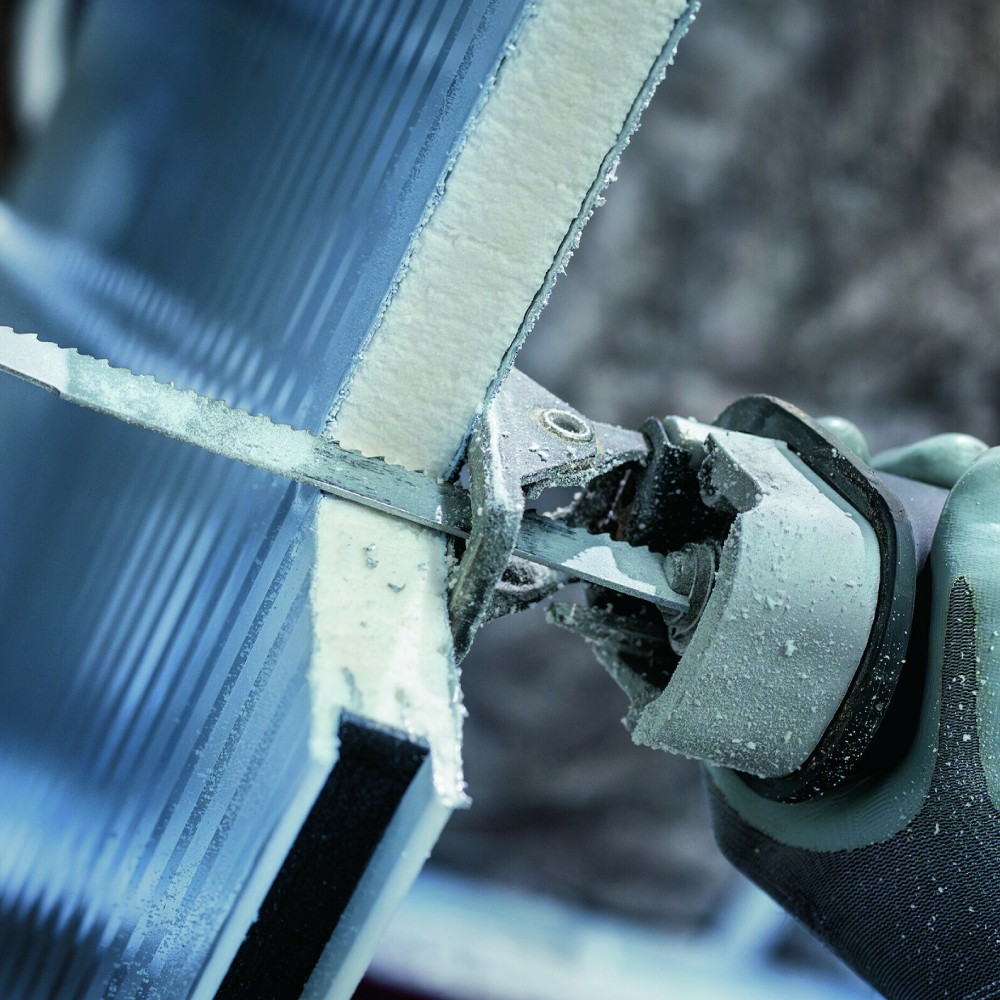 ชุดใบเลื่อยชัก BOSCH 2 607 011 821 PRO Demolition Reciprocating Saw Blade Set สำหรับตัดไม้ เหล็ก  12 ใบ ชุด 