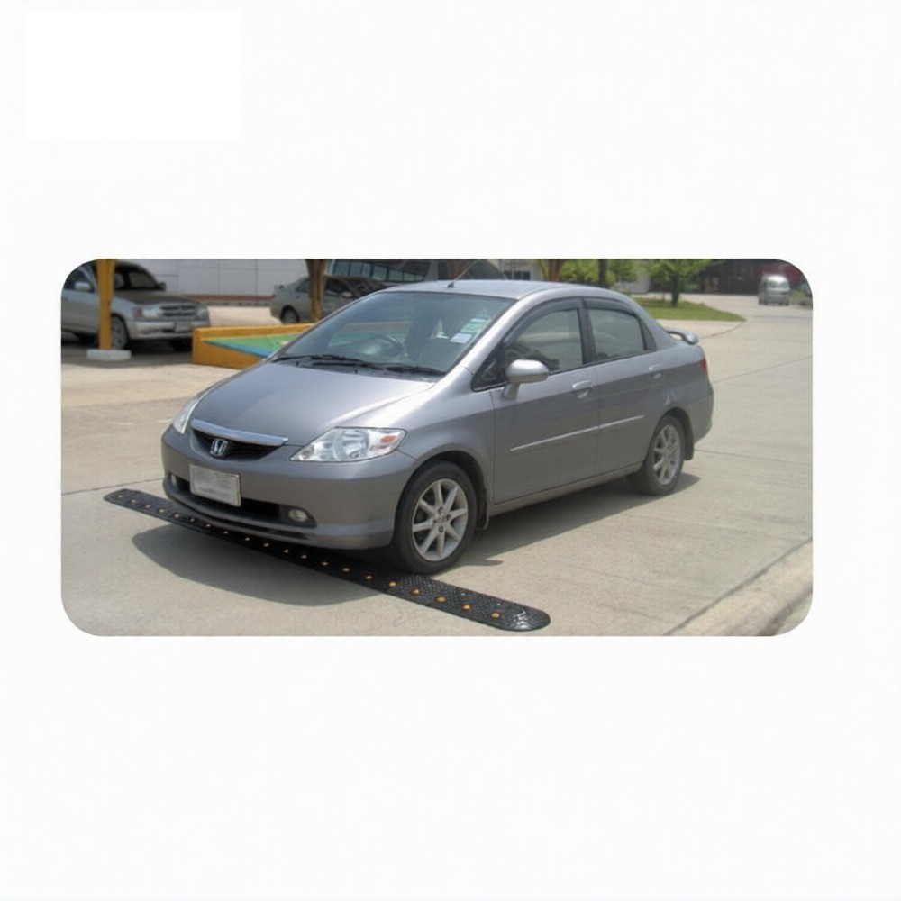 ยางชะลอความเร็ว Paramat G070700001 รุ่น 92620 ตัวกลาง สีดำ ขนาด 1000x300x50 มม 