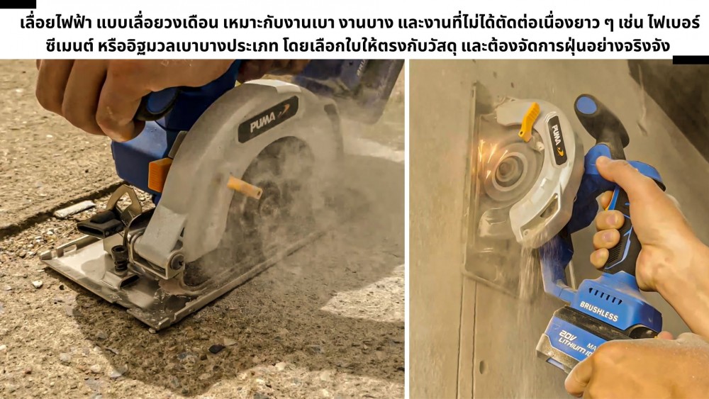 เลื่อยไฟฟ้า โดยทั่วไป ใช้ตัดคอนกรีตได้ไหม แล้วทำไม ถึงไม่ค่อยรองรับ เลื่อยไฟฟ้า โดยทั่วไป ใช้ตัดคอนกรีตได้ไหม แล้วทำไม ถึงไม่ค่อยรองรับ