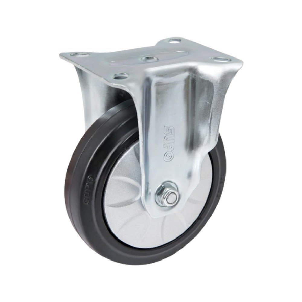 ล้อยางอีลาสติก ER Series 03 SUPO B021604001 ล้อตาย ขนาด 75 มม 