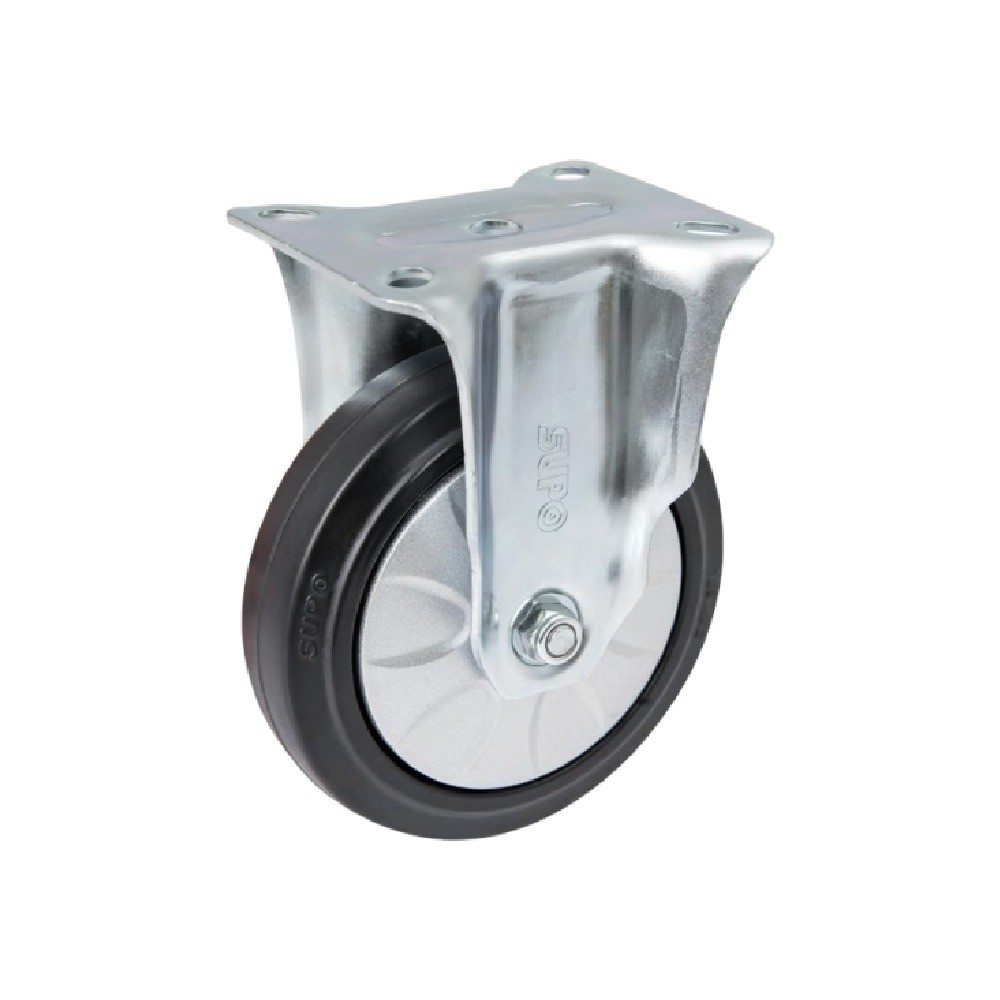ล้อยางอีลาสติก ER Series 03 SUPO B021604002 ล้อตาย ขนาด 100 มม 