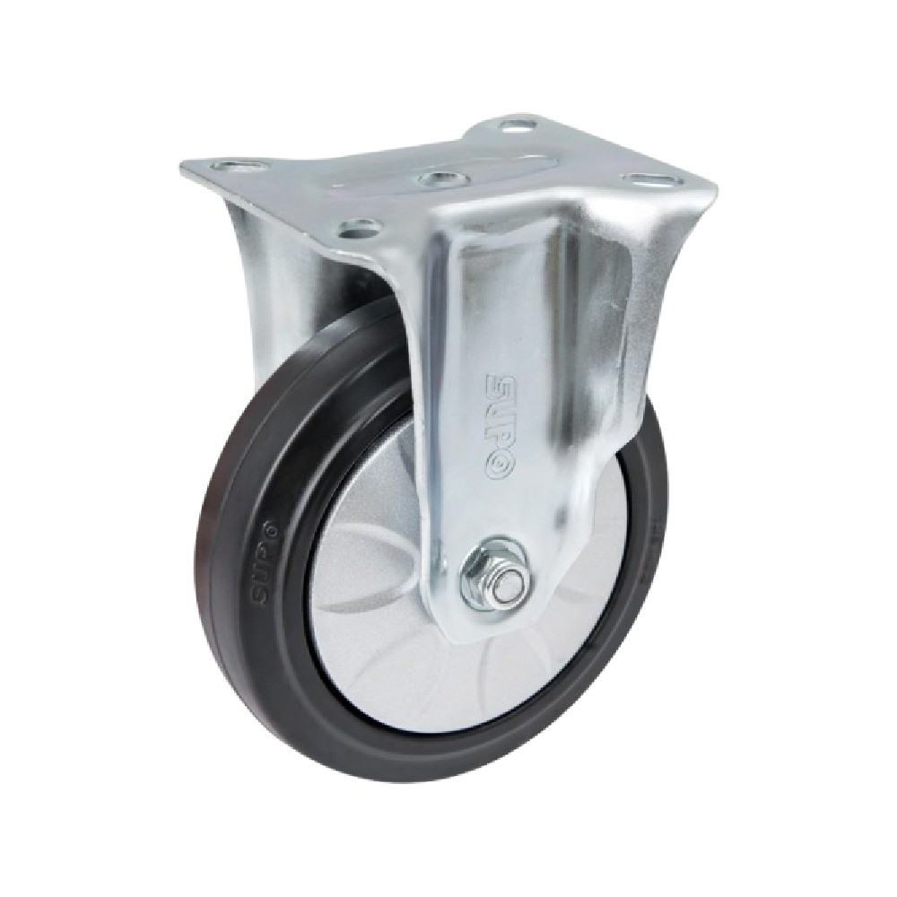 ล้อยางอีลาสติก ER Series 03 SUPO B021604003 ล้อตาย ขนาด 125 มม 