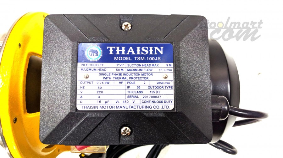 ปั๊มน้ำหอยโข่ง Multi Stages Pump THAISIN 1 นิ้ว รุ่น TSM-100JS