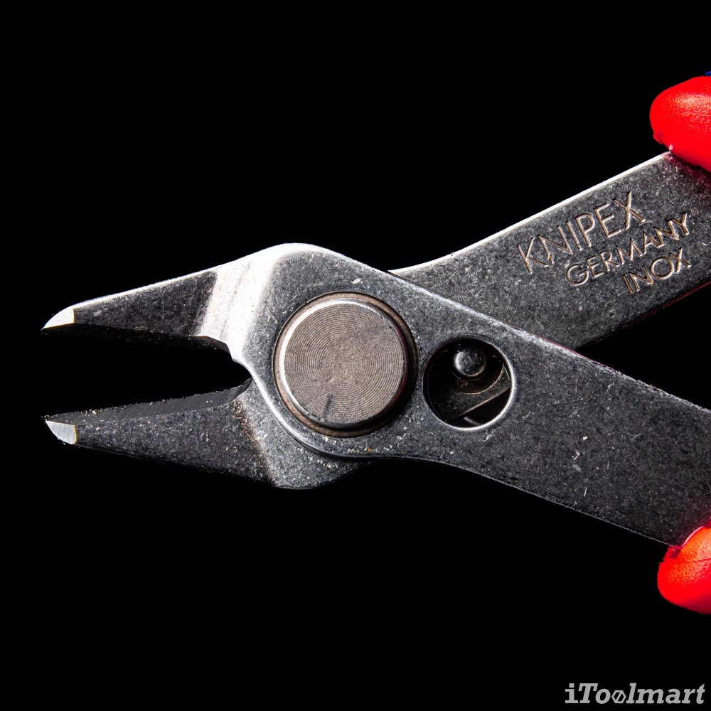 คีมตัด (งานอิเลทรอนิค-มีสปริง) KNIPEX 78 03 125 SB ขนาด 125 มิล (Electronic Super Knips®)
