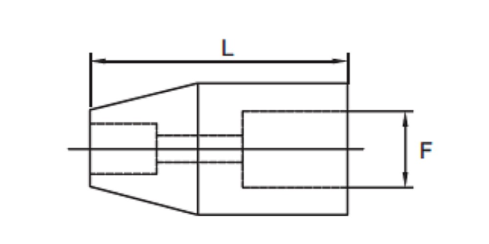 ข้อต่อ 1/2 นิ้ว x 8 mm SATA 13914