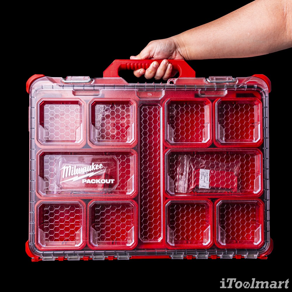 กล่องเครื่องมือ (แบบบาง) MILWAUKEE 48-22-8431 PACKOUT Organizer