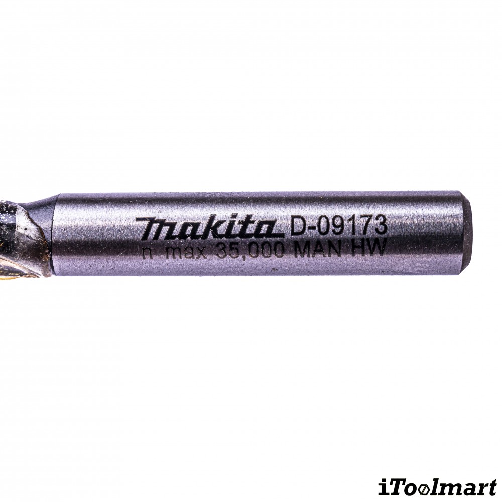 ดอกเร้าเตอร์ Straight Bit 1/4 นิ้ว 6x50x18mm MAKITA D-09173 