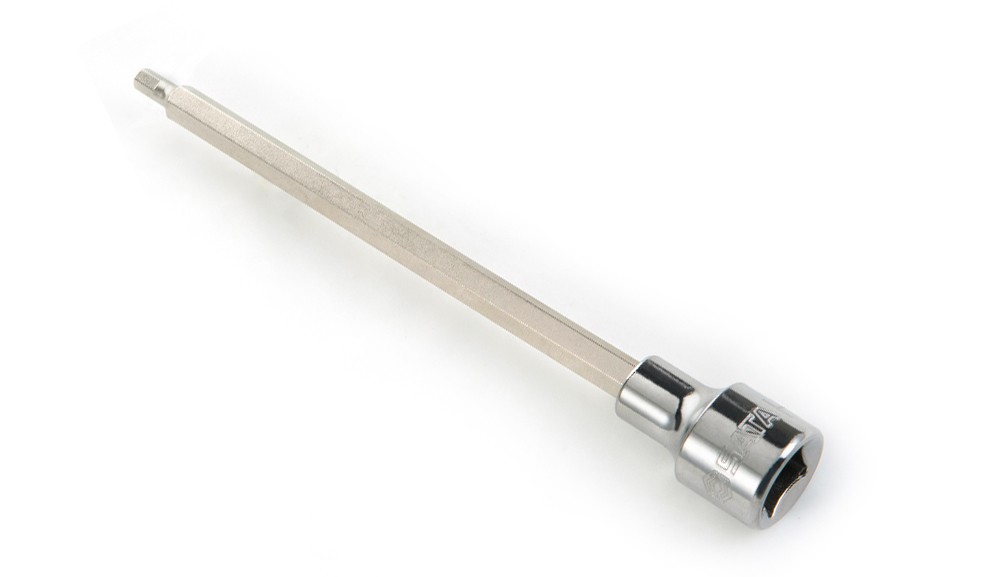 ลูกบล็อกเดือยโผล่ หกเหลี่ยม 1/2 นิ้ว SATA 24304 ขนาด 5x180 mm