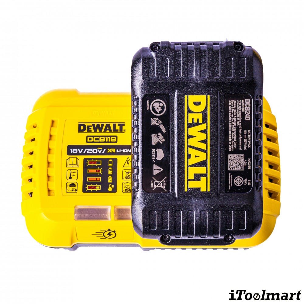 แท่นชาร์จแบตเตอรี่ Dewalt DCB118-B1 18V.