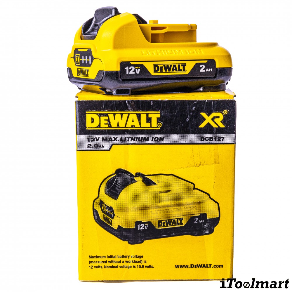 แบตเตอรี่ Dewalt DCB127 12V. 2Ah.