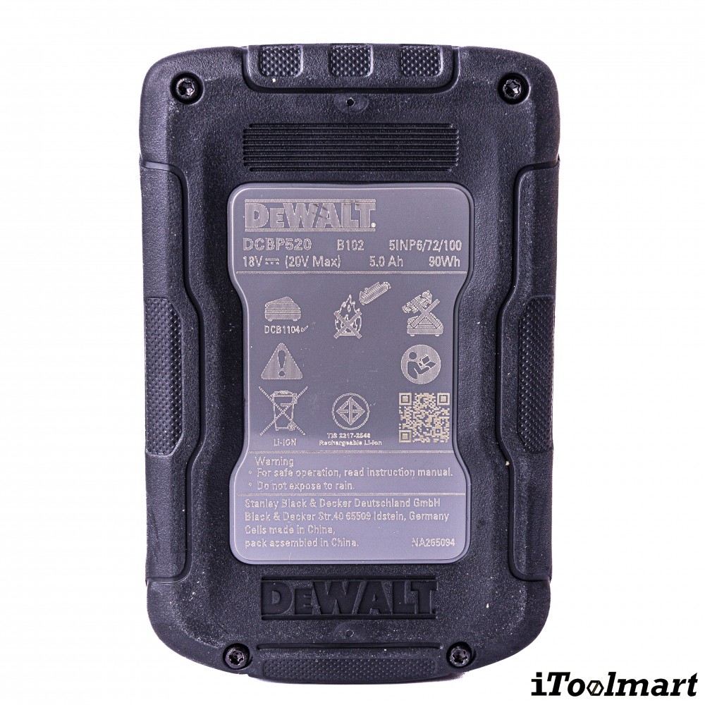 แบตเตอรี่ Dewalt DCBP520 20V. 5 Ah.
