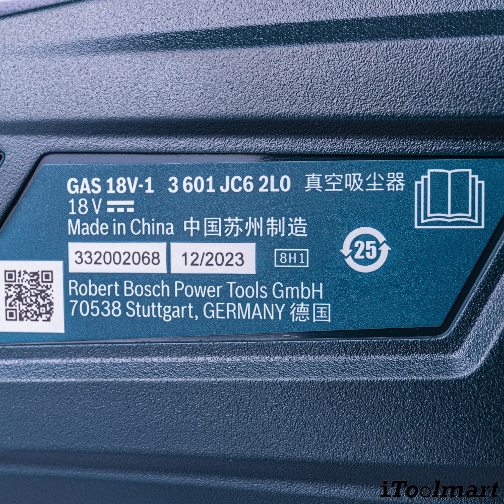 เครื่องดูดฝุ่นไร้สาย BOSCH GAS 18V-1 (ตัวเปล่า)