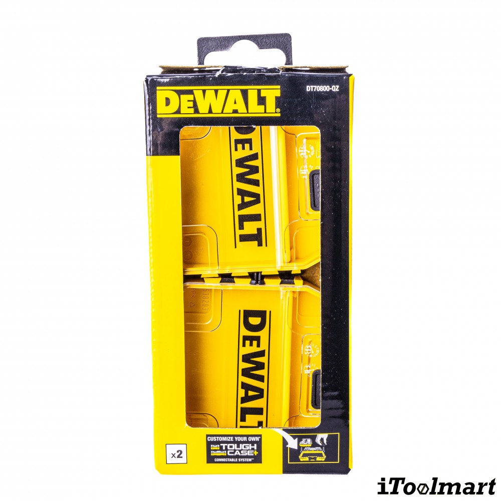 กล่องเก็บอุปกรณ์ช่าง Tough Case DEWALT DT70800-QZ จำนวน 2 กล่อง