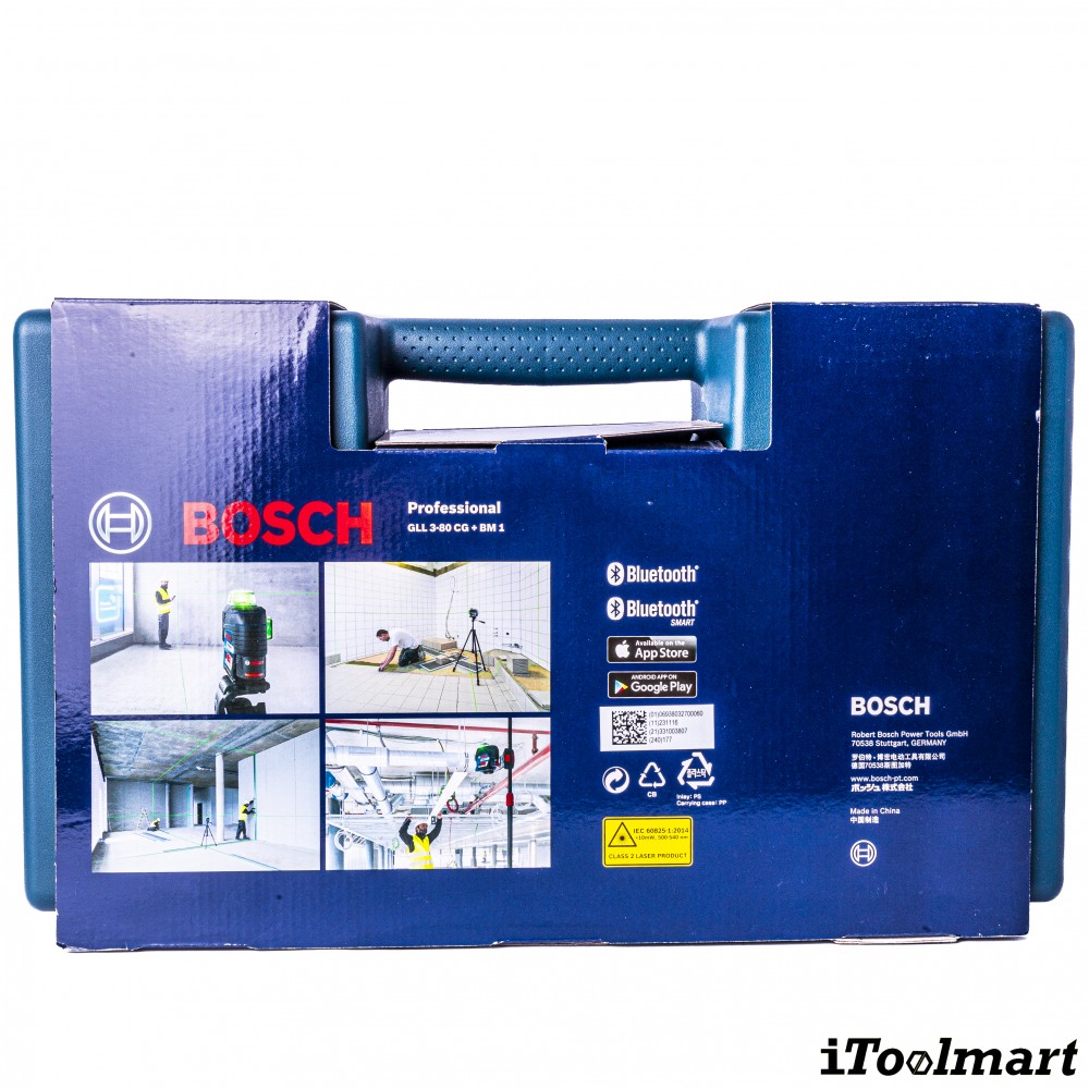 เลเซอร์กำหนดแนวเส้น BOSCH GLL 3-80 CG Professional