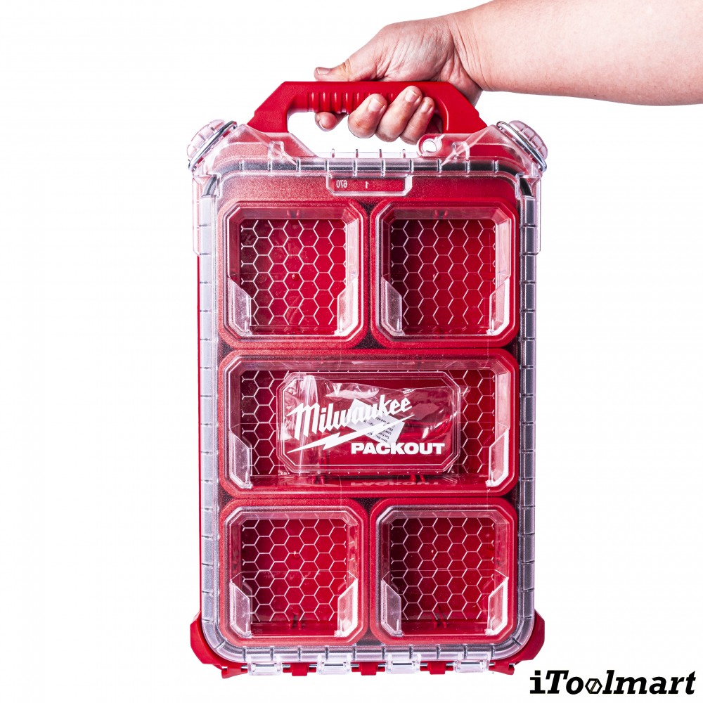กล่องเครื่องมือ (แบบบาง) MILWAUKEE 48-22-8436 PACKOUT Organizer