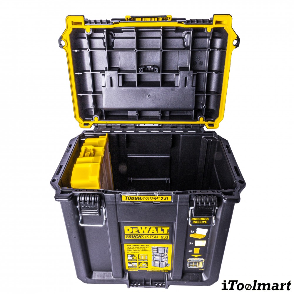 กล่องเครื่องมือช่าง DEWALT DWST08035-1 TOUGHSYSTEM 2.0 ขนาด 1/2
