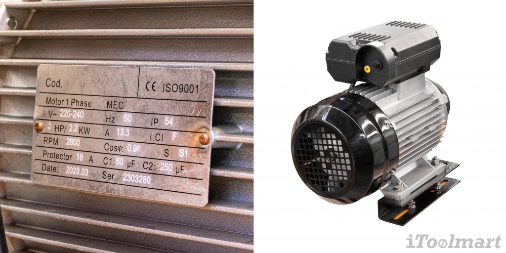 ปั๊มลมสายพาน TIGER TGA22-150M 3HP 150L