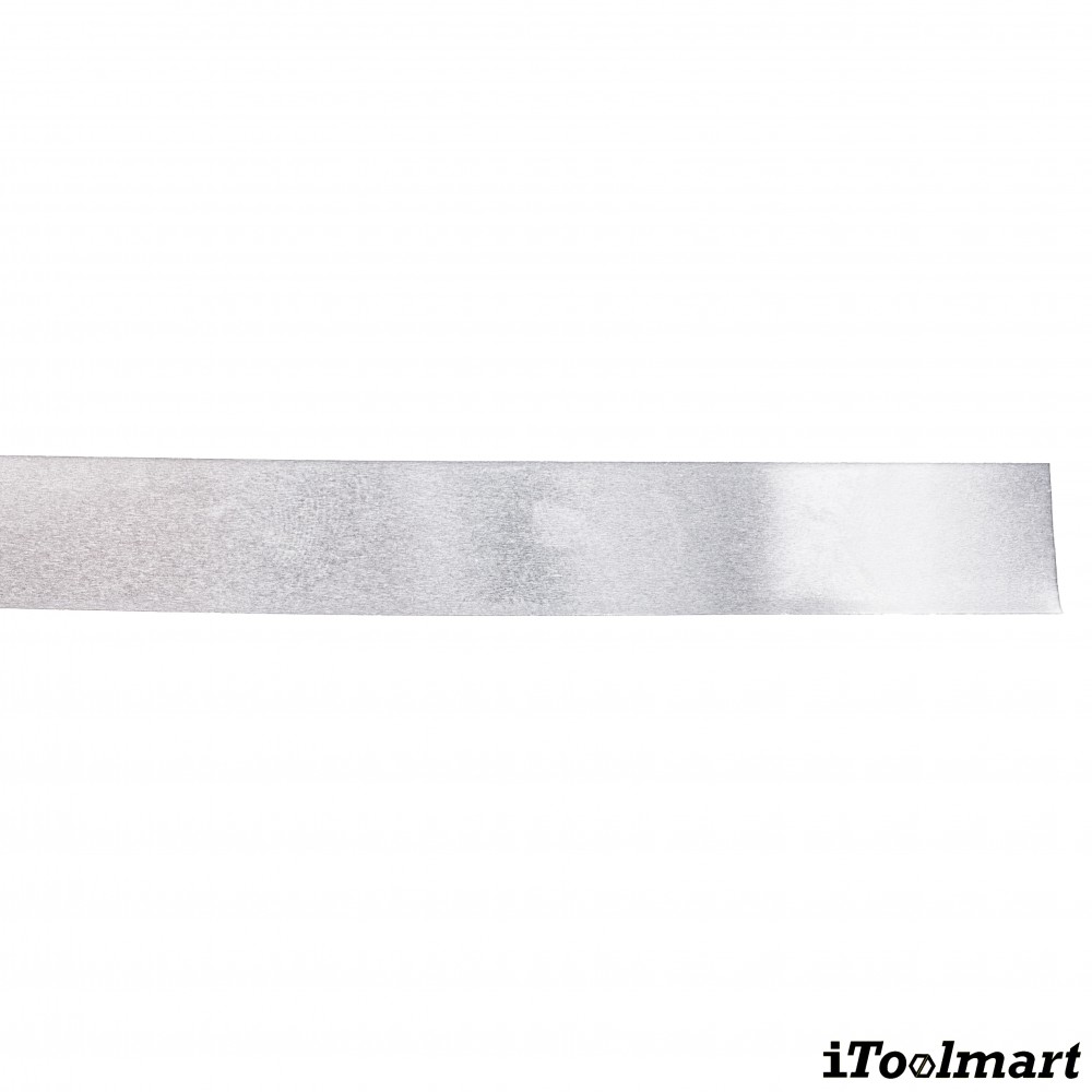 เทปอะลูมิเนียม BASIC INDUSTRIAL 31000 Aluminum Non-adhesive Embossing Label Tape ขนาด 12 มม. x 4.8 ม. สำหรับเครื่องพิมพ์ Dymo Rhino M1011 Metal Embosser