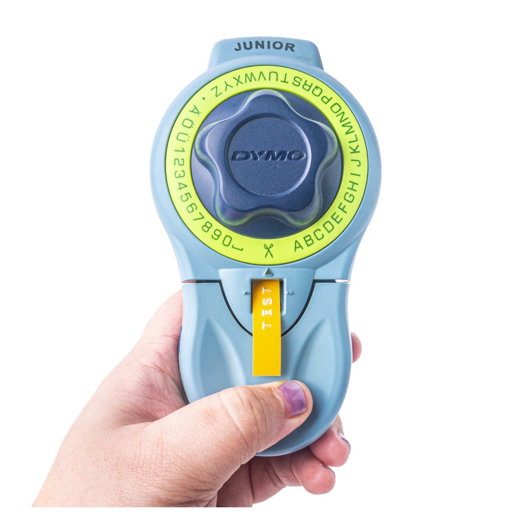เทปพลาสติก BASIC INDUSTRIAL 520108 3D Embossing Label Tape สีเหลือง ขนาด 9 มม. x 3 ม. สำหรับเครื่องพิมพ์ Dymo Embossing Organizer Xpress