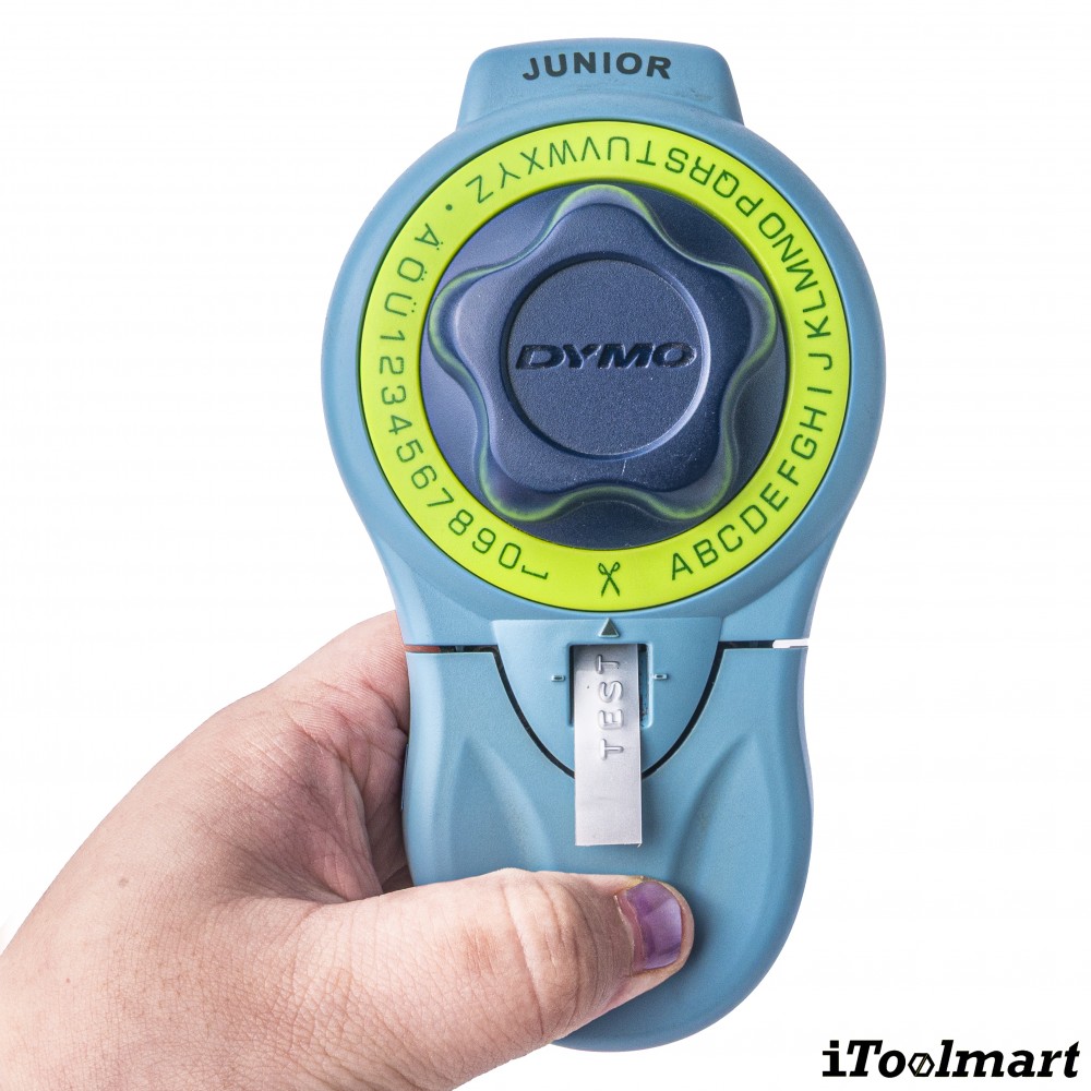 เทปพลาสติก BASIC INDUSTRIAL 520104 3D Embossing Label Tape สีเงิน ขนาด 9 มม. x 3 ม. สำหรับเครื่องพิมพ์ Dymo Embossing Organizer Xpress