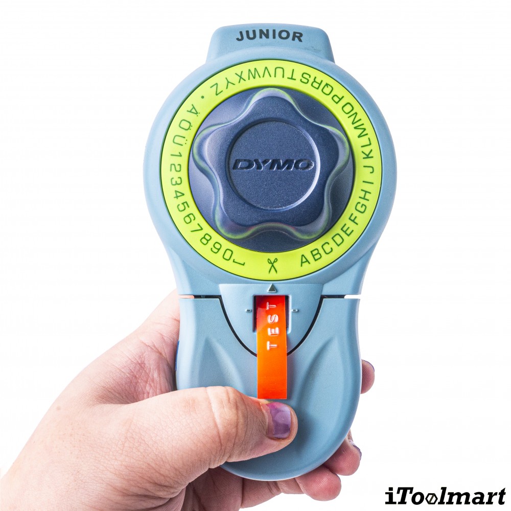 เทปพลาสติก BASIC INDUSTRIAL 520109 3D Embossing Label Tape สีส้ม ขนาด 9 มม. x 3 ม. สำหรับเครื่องพิมพ์ Dymo Embossing Organizer Xpress