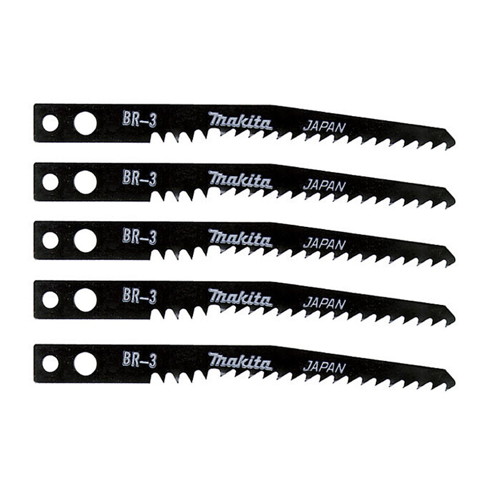 ชุดใบเลื่อยจิ๊กซอว์ MAKITA A-85933 NO.BR-3 สำหรับตัดไม้ (แพ็คละ 5 ใบ)