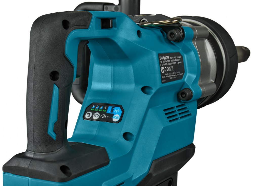 เครื่องขันบล๊อกไร้สาย MAKITA TW010GT201 40Vmax ขนาด 1 นิ้ว พร้อมแบตเตอรี่ + แท่นชาร์จ