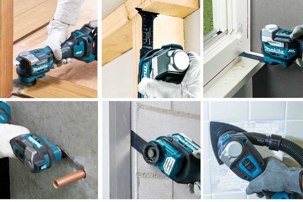 เครื่องมืออเนกประสงค์ไร้สาย MAKITA TM001GZ 40V. มอเตอร์ไร้แปรงถ่าน (ตัวเปล่า)