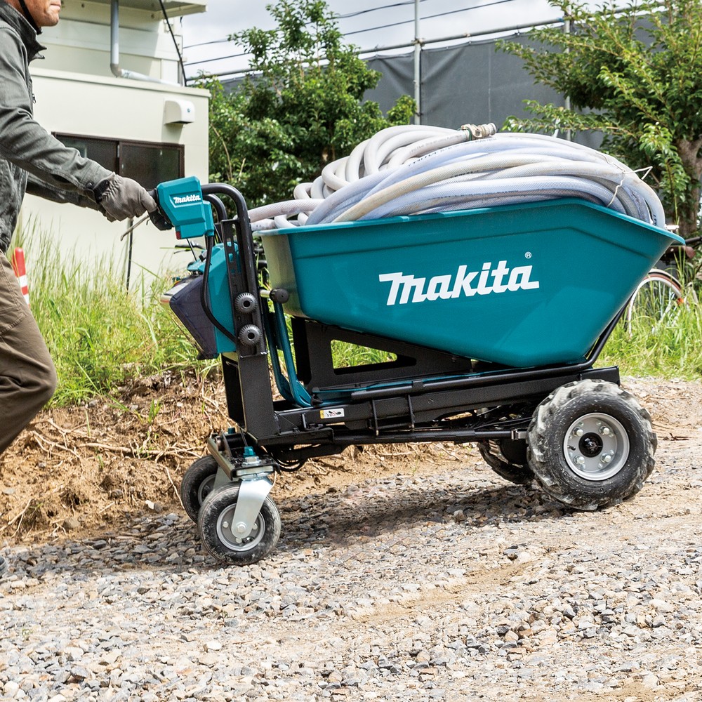 รถเข็นแบตเตอรี่ 4 ล้อ MAKITA 18V LXT® Wheelbarrow (ตัวเปล่า)