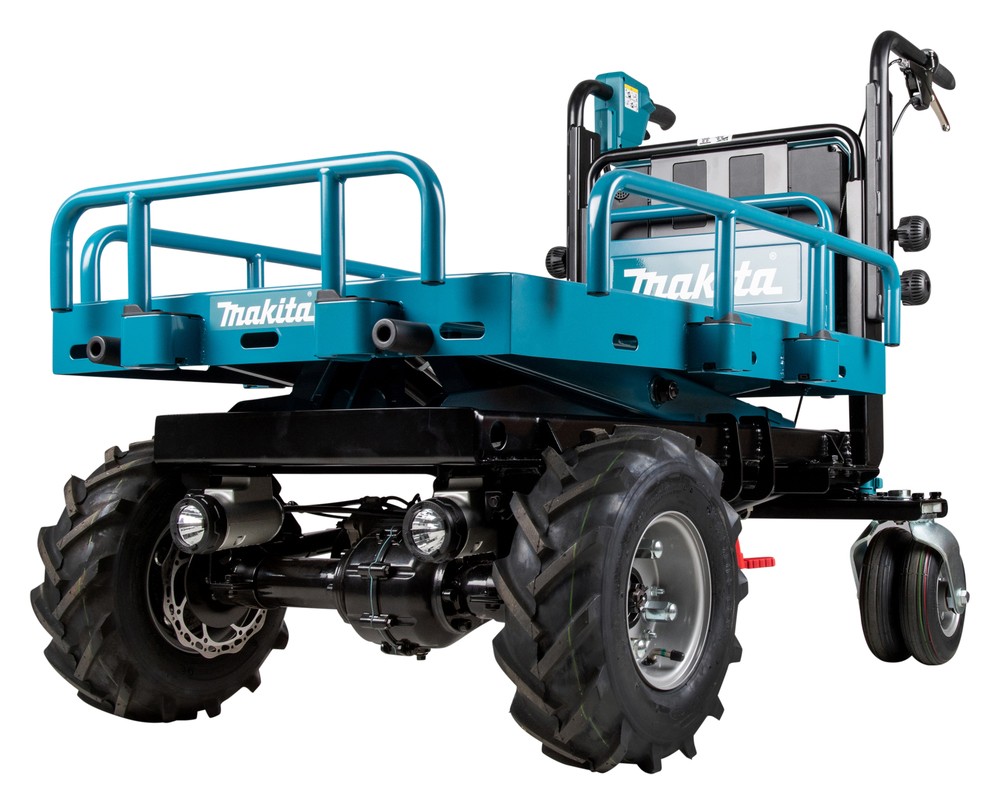 รถเข็นแบตเตอรี่ 4 ล้อ MAKITA DCU601Z 18V LXT® Wheelbarrow with an electric lift (ตัวเปล่า)