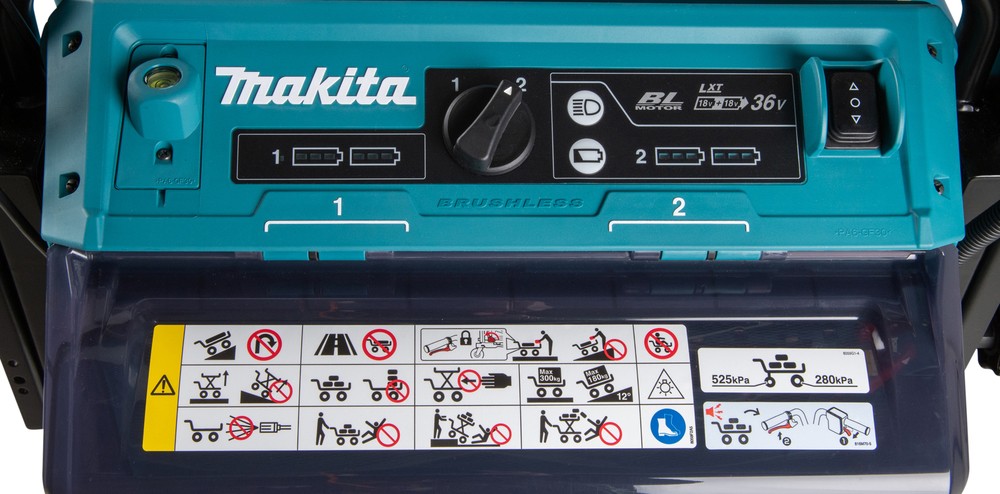 รถเข็นแบตเตอรี่ 4 ล้อ MAKITA DCU601Z 18V LXT® Wheelbarrow with an electric lift (ตัวเปล่า)