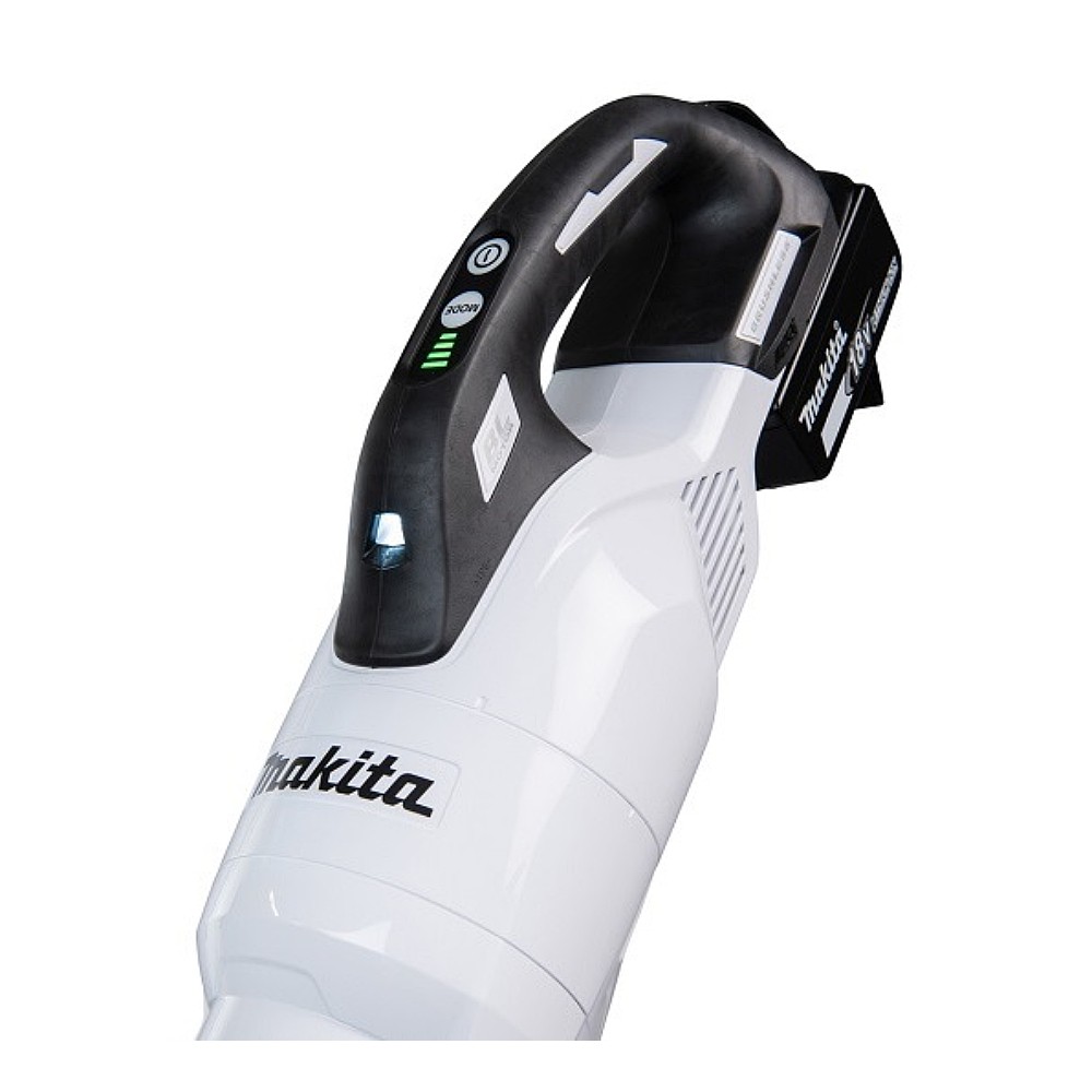 เครื่องดูดฝุ่นไร้สาย สีขาว MAKITA DCL286FRFW 18V LXT ความจุ 250 มล. ปรับความเร็วได้ 4 ระดับ มาพร้อมแบตเตอรี่ + แท่นชาร์จ