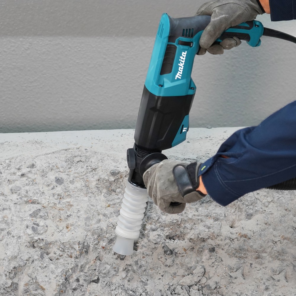 สว่านโรตารี่ไฟฟ้า MAKITA HR2670 SDS Plus ขนาด 26 มม. กำลังไฟ 800 วัตต์ แรงกระแทก 3.0 จูล