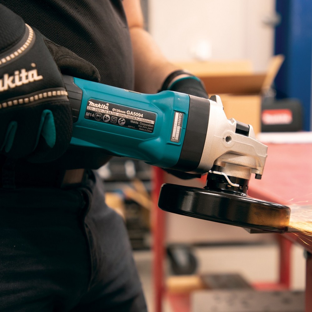 เครื่องเจียรไฟฟ้า MAKITA GA5094X03 ขนาด 5 นิ้ว (125 มม.) กำลังไฟ 1900 วัตต์