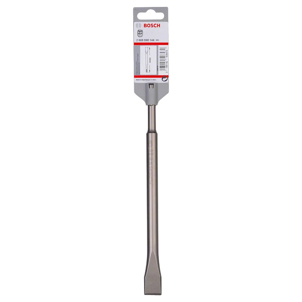 ดอกสกัดปากแบน BOSCH 2 608 578 518 SDS plus ขนาด 250x20 มม. สำหรับสว่านโรตารี่ SDS plus ทุกรุ่น