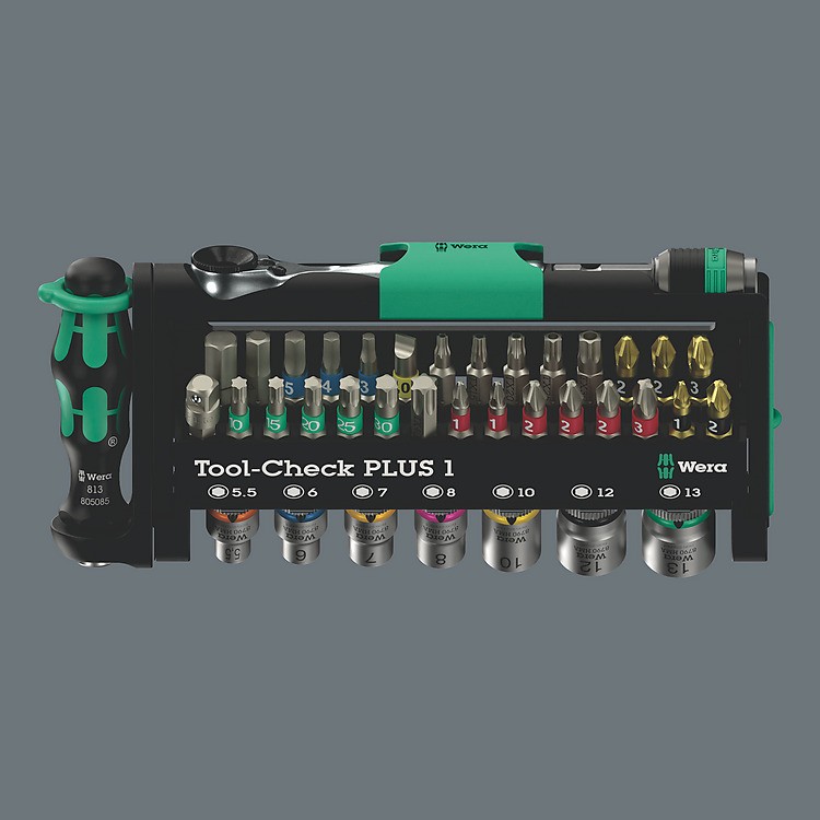 ชุดไขควงและประแจ Wera Tool-Check Combi 1 05049070001 (40 ชิ้น)