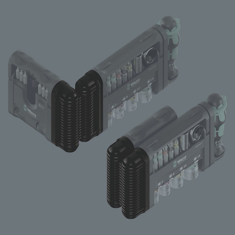 ชุดไขควงและประแจ Wera Tool-Check Modular Set 1 05049020001 (50 ชิ้น)