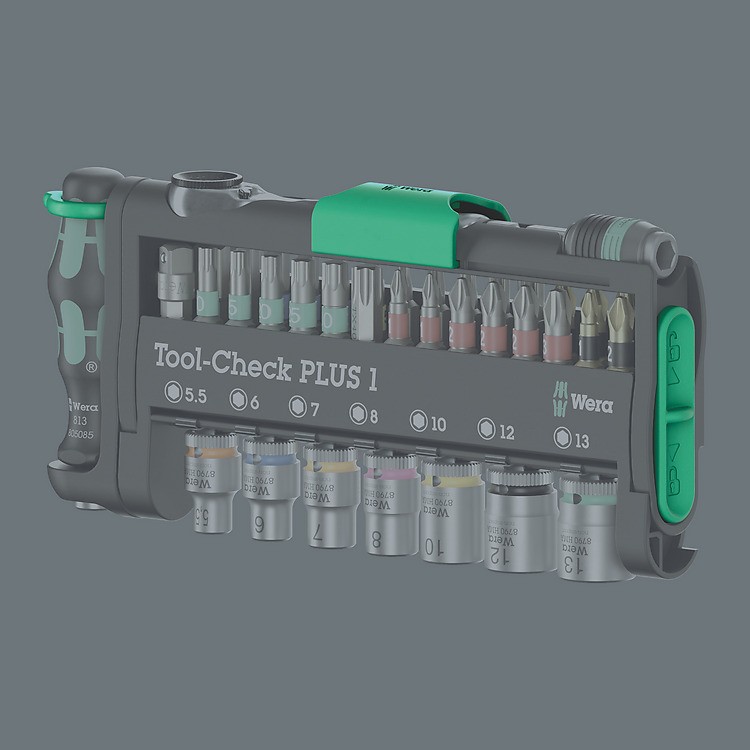 ชุดไขควงและประแจ Wera Tool-Check PLUS 1 05049055001 (39 ชิ้น)