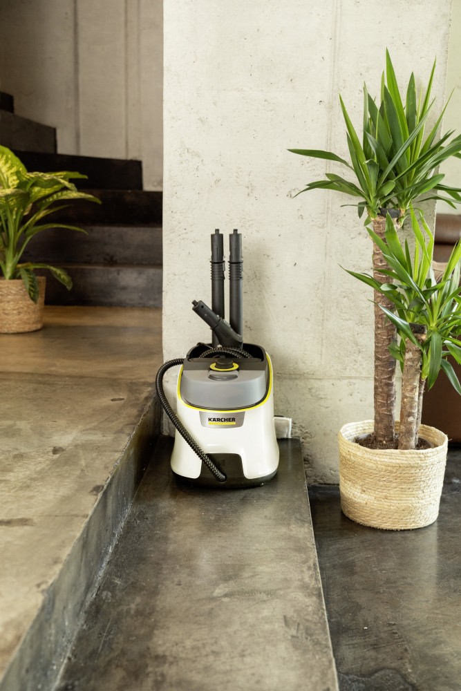 เครื่องทำความสะอาดไอน้ำ Karcher SC 4 Deluxe สีขาว 1.513-460.0