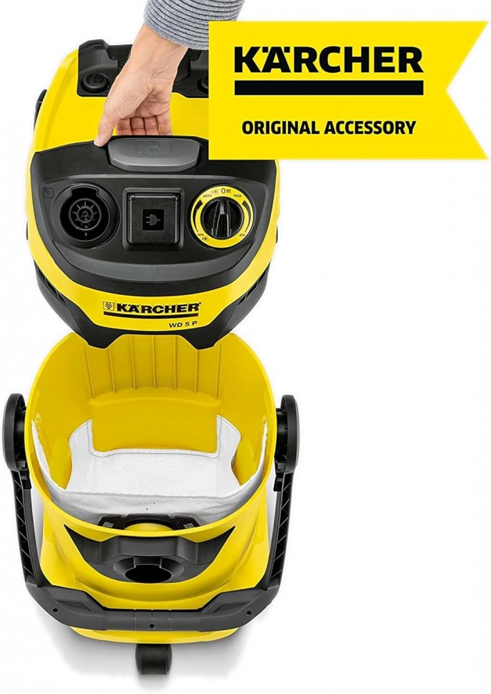 ถุงเก็บฝุ่น Karcher KFI357 สำหรับ WD3 (4 ชิ้น) 