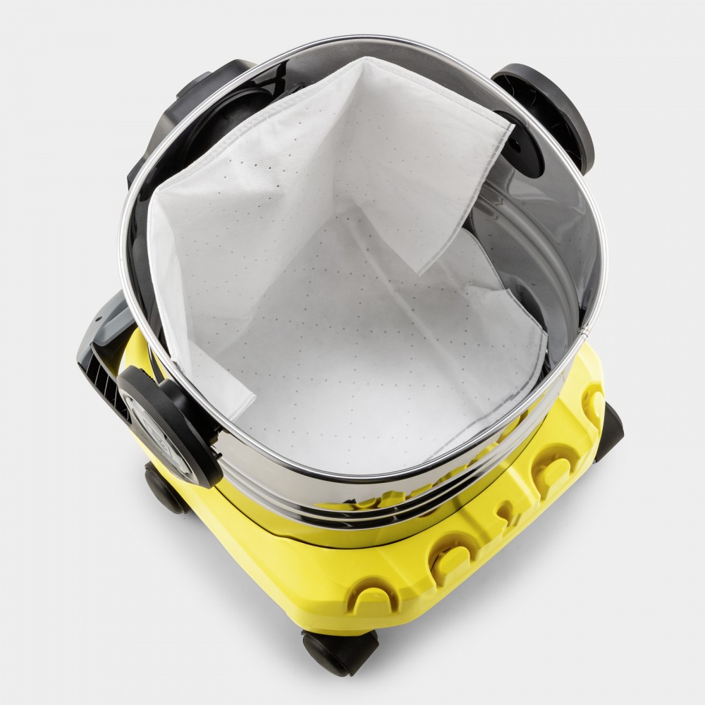 ถุงกรองขนแกะ Karcher Filter bag fleece set สำหรับ WD 4 - WD 6 (4 ชิ้น)